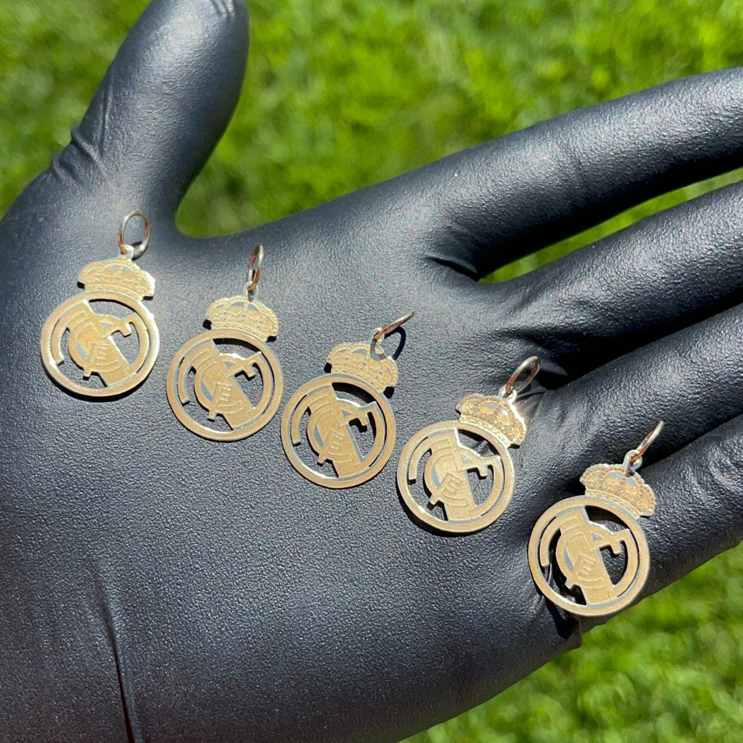 10K Gold Real Madrid Pendant
