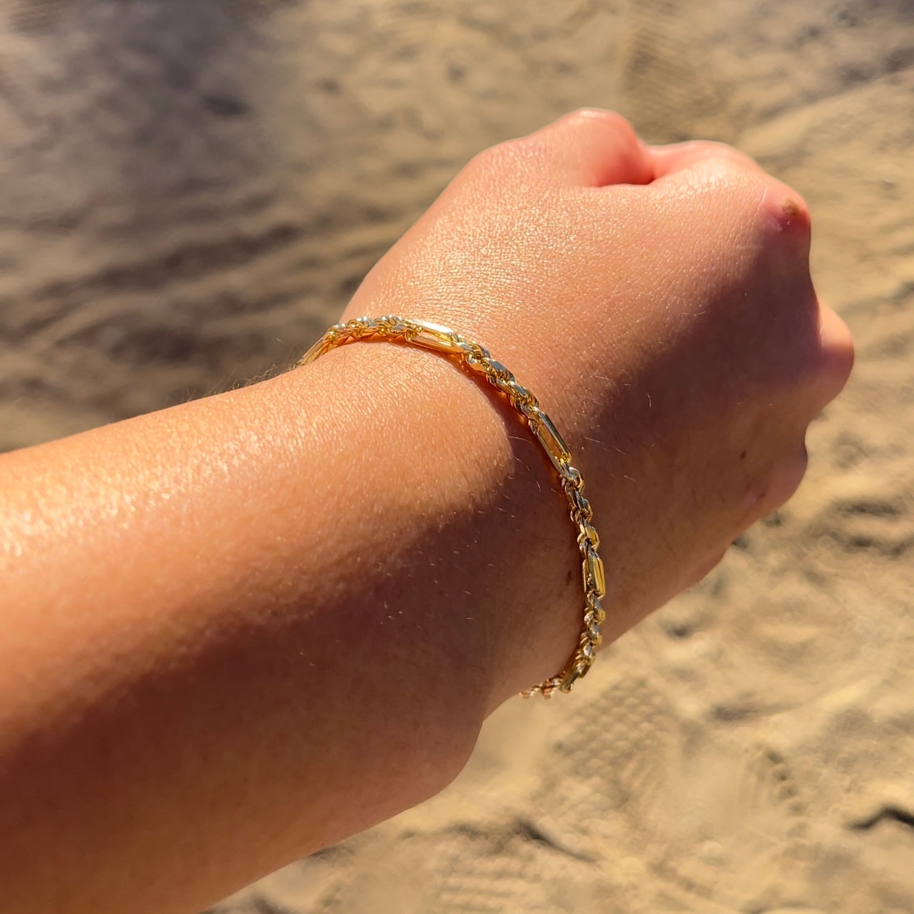 10K Yellow Gold 3MM Milano Bracelet 7”