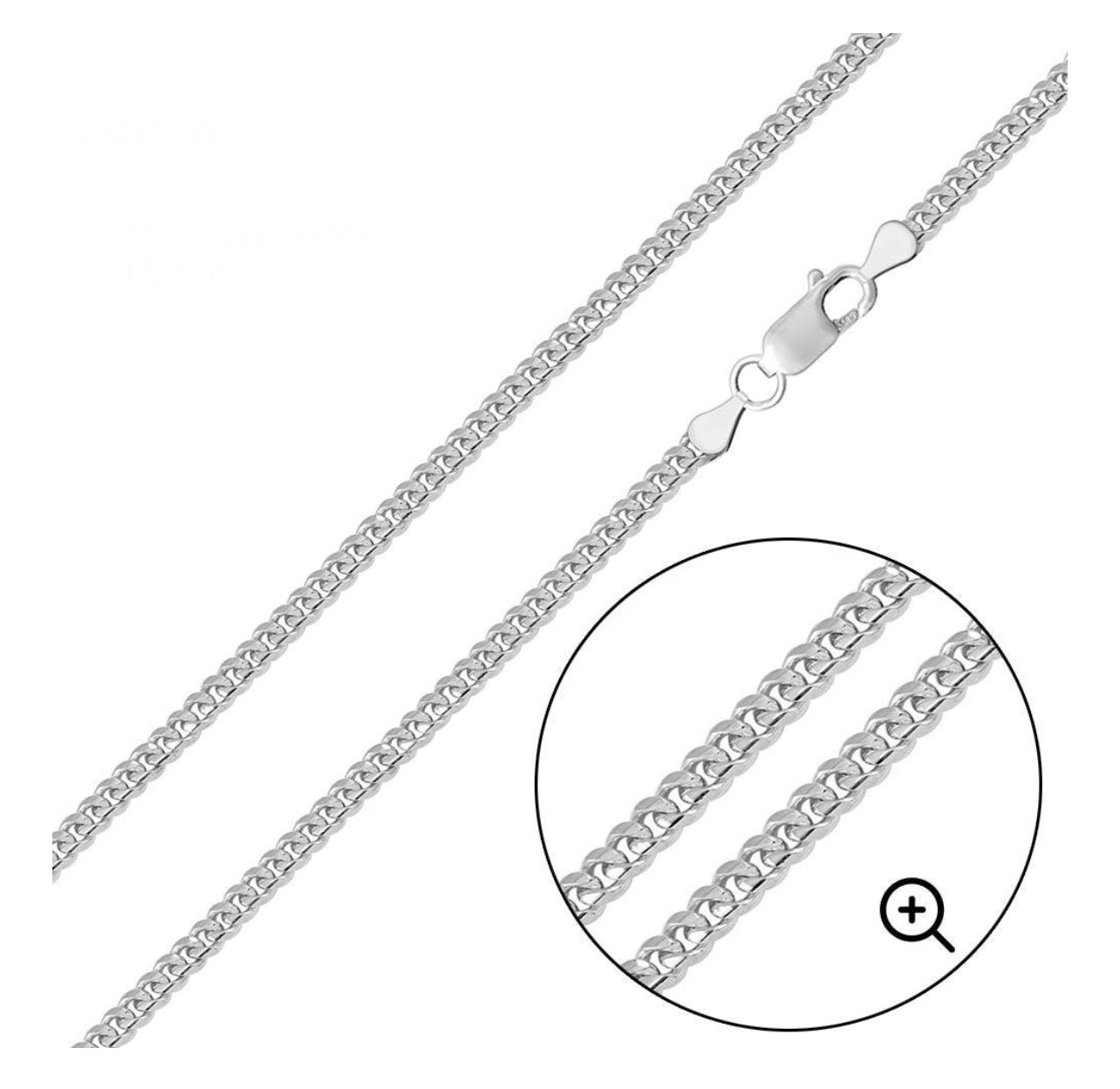 Silver 925 Miami Cuban 3.5MM