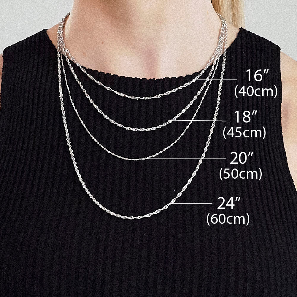 10K Yellow Gold Crown Heart CZ Rope Chain Set