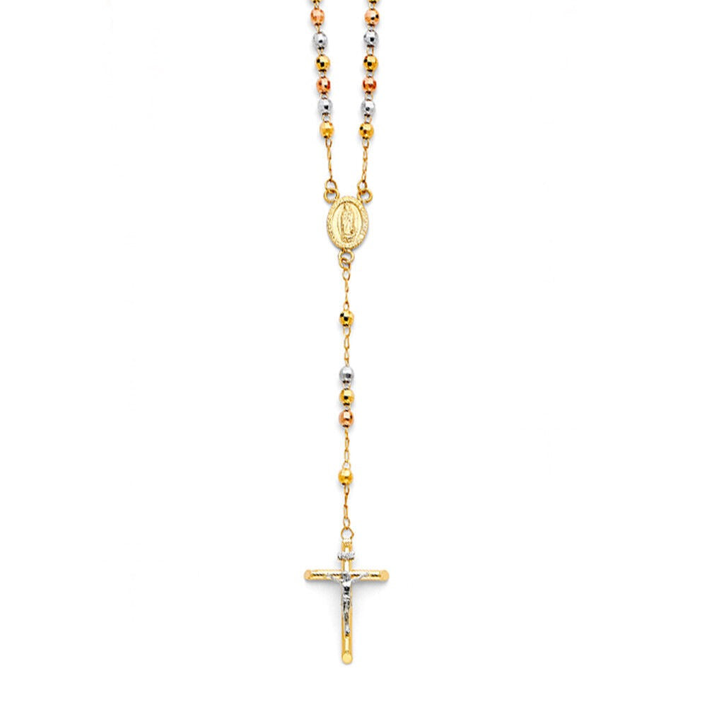 10K Tri-Gold Rosary