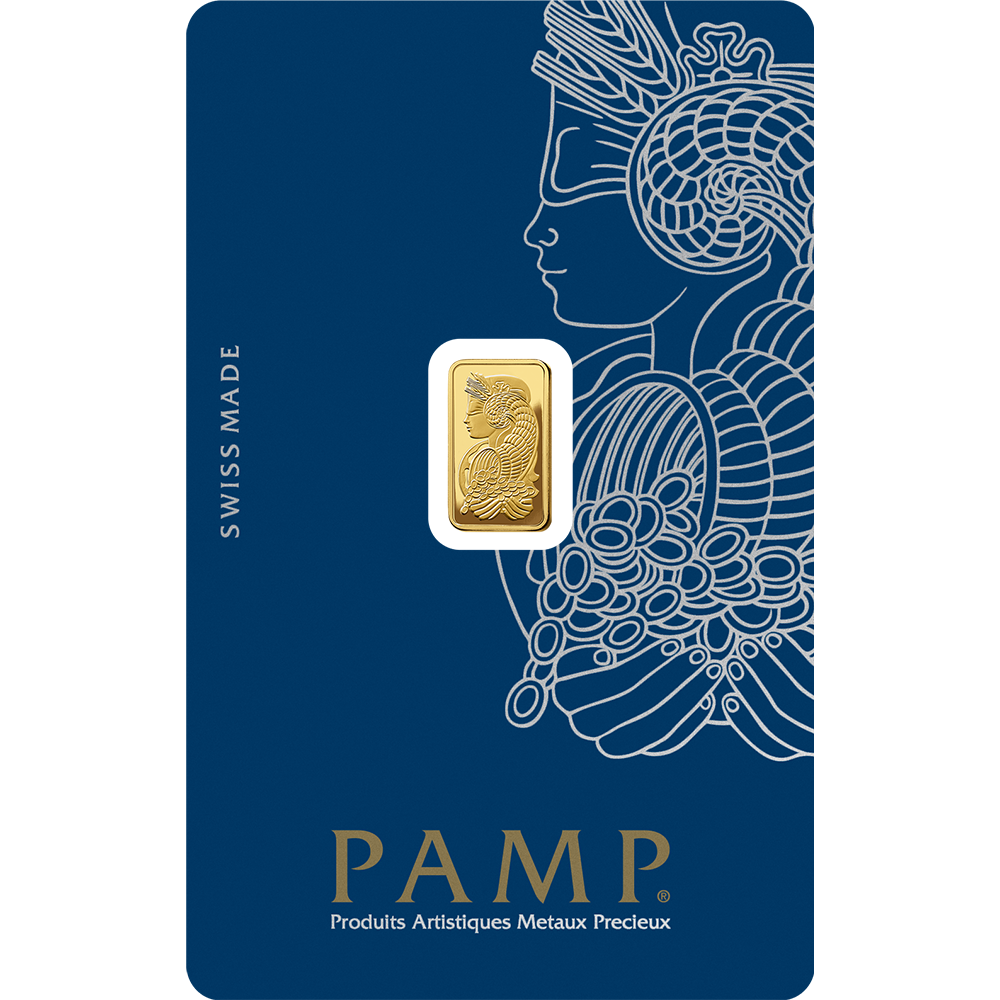 Pamp Fortuna Gold Minted Bar - 1g